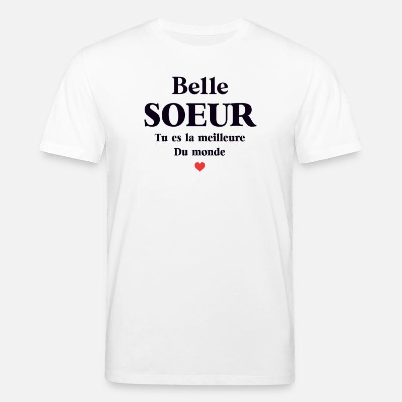 BELLE SŒUR - T-shirt bio CREATOR Stanley/Stella Unisexe - blanc