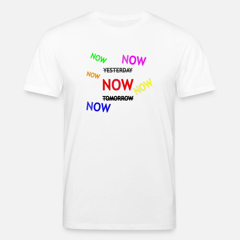 Illustration de texte de rappel dynamique - T-shirt bio CREATOR Stanley/Stella Unisexe - blanc