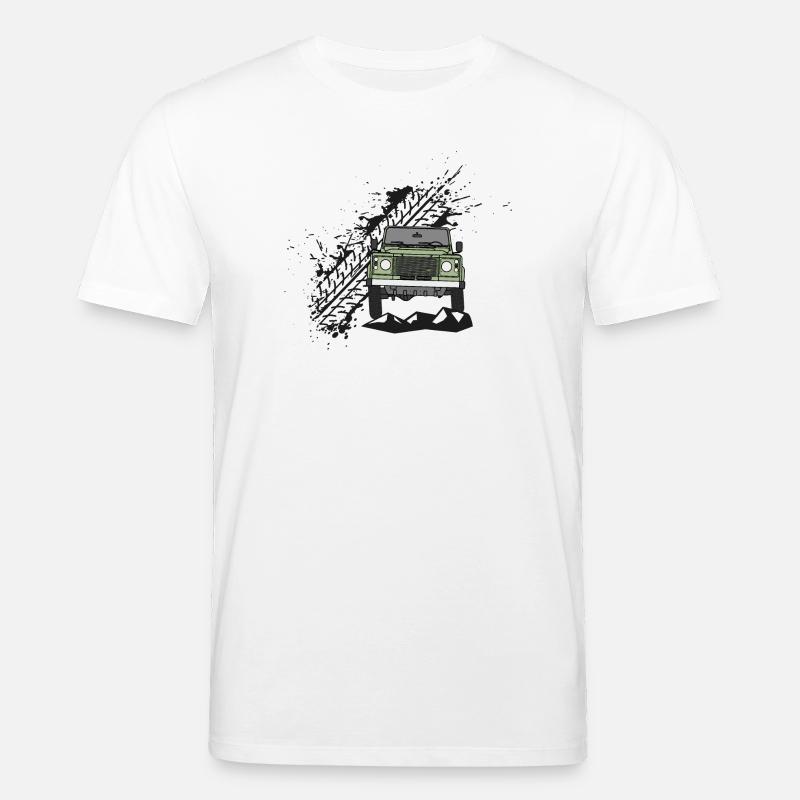 Defender Splash Front - Stanley/Stella Unisex Bio-T-Shirt CREATOR  - Weiß