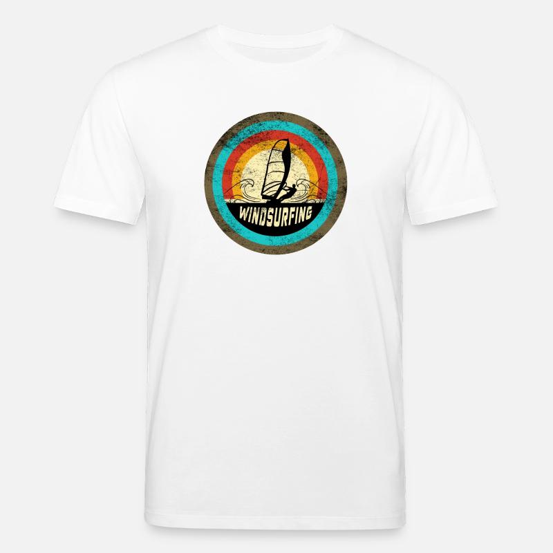 Windsurfing Design - Stanley/Stella Unisex Bio-T-Shirt CREATOR  - Weiß