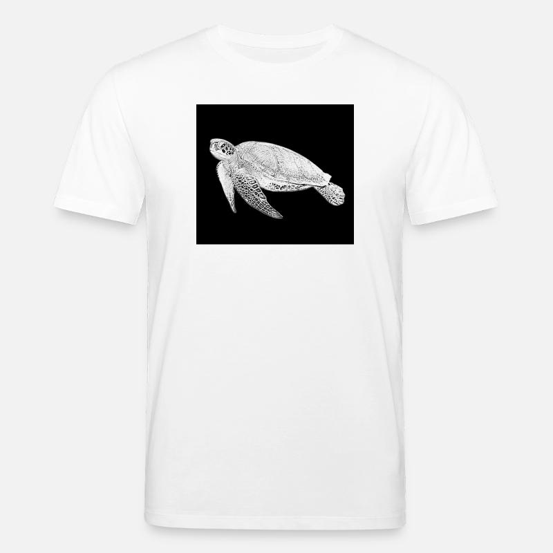 Schildkröte - Stanley/Stella Unisex Bio-T-Shirt CREATOR  - Weiß