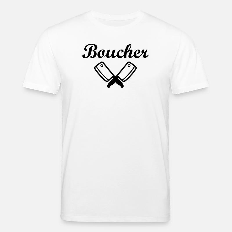 Boucher - T-shirt bio CREATOR Stanley/Stella Unisexe - blanc