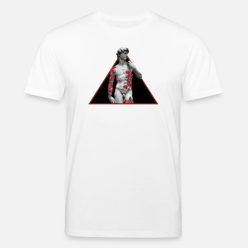 David Rose Tattoo - T-shirt bio CREATOR Stanley/Stella Unisexe - blanc