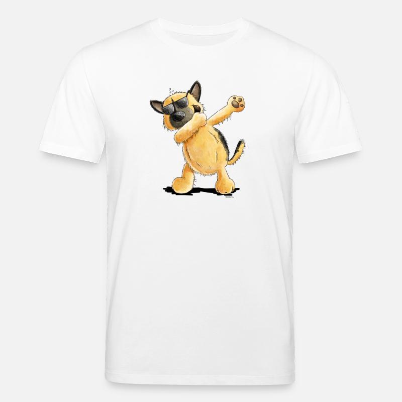 Dab Dance Deutscher Schäferhund - Stanley/Stella Unisex Bio-T-Shirt CREATOR  - Weiß