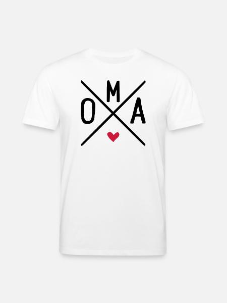 oma - Stanley/Stella Unisex Bio-T-Shirt CREATOR  - Weiß