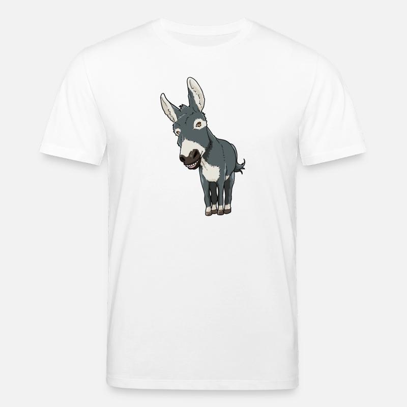 Esel Lasttier - Stanley/Stella Unisex Bio-T-Shirt CREATOR  - Weiß