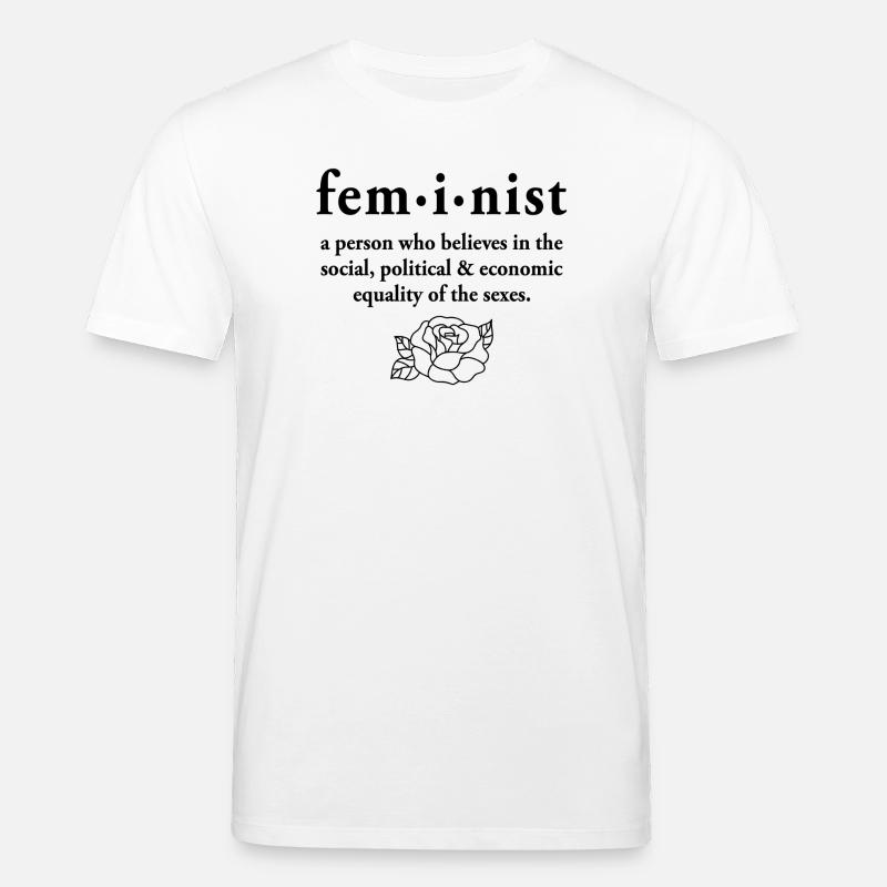 Feminist Definition - Stanley/Stella CREATOR Unisex Organic T-Shirt - white