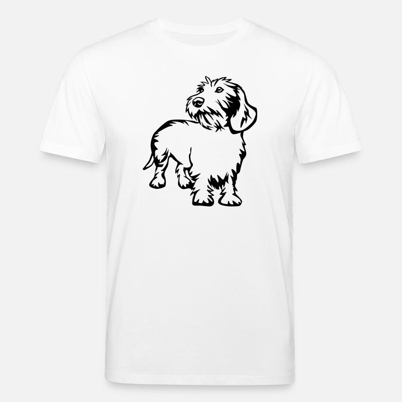 teckel - T-shirt bio CREATOR Stanley/Stella Unisexe - blanc