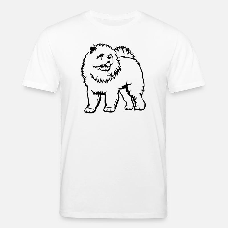 Chow Chow - T-shirt bio CREATOR Stanley/Stella Unisexe - blanc