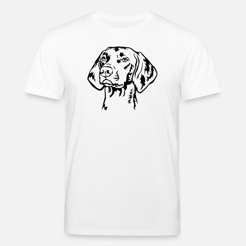 Magyar Vizsla Kopf - Stanley/Stella Unisex Bio-T-Shirt CREATOR  - Weiß