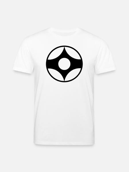 Símbolo vectorial de karate kankushin kanku - Camiseta ecológica unisex CREATOR de Stanley/Stella - blanco