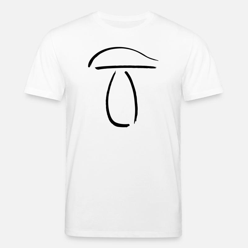 Cèpes aux champignons bâtonnets - T-shirt bio CREATOR Stanley/Stella Unisexe - blanc