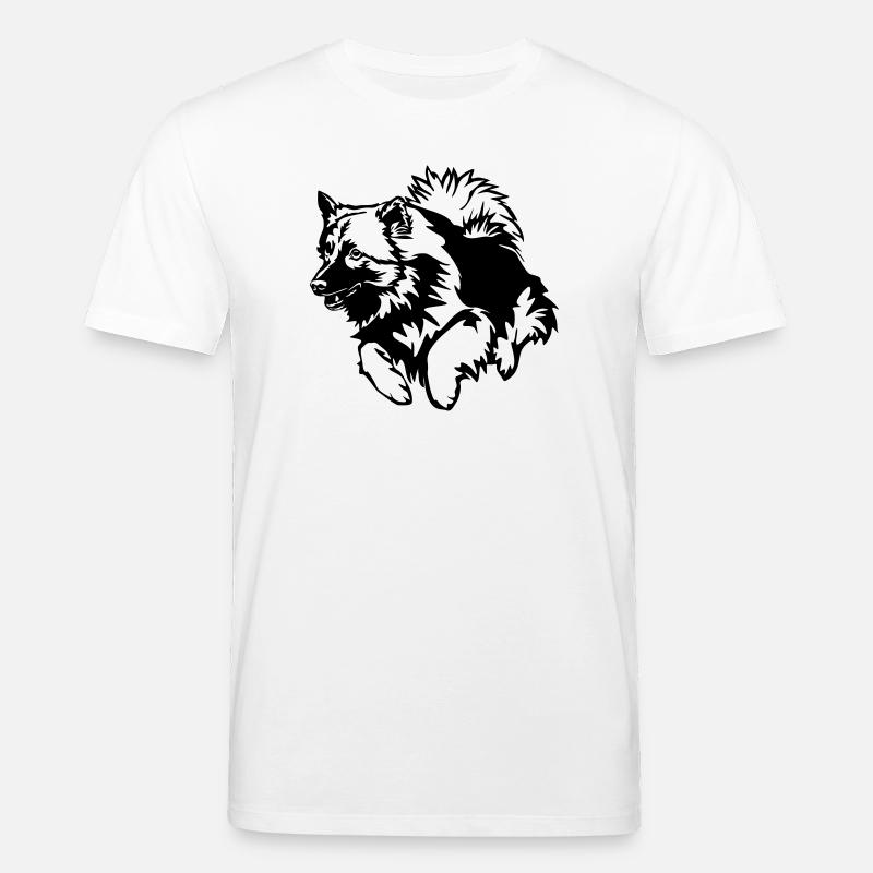 Wolfsspitz - Stanley/Stella Unisex Bio-T-Shirt CREATOR  - Weiß
