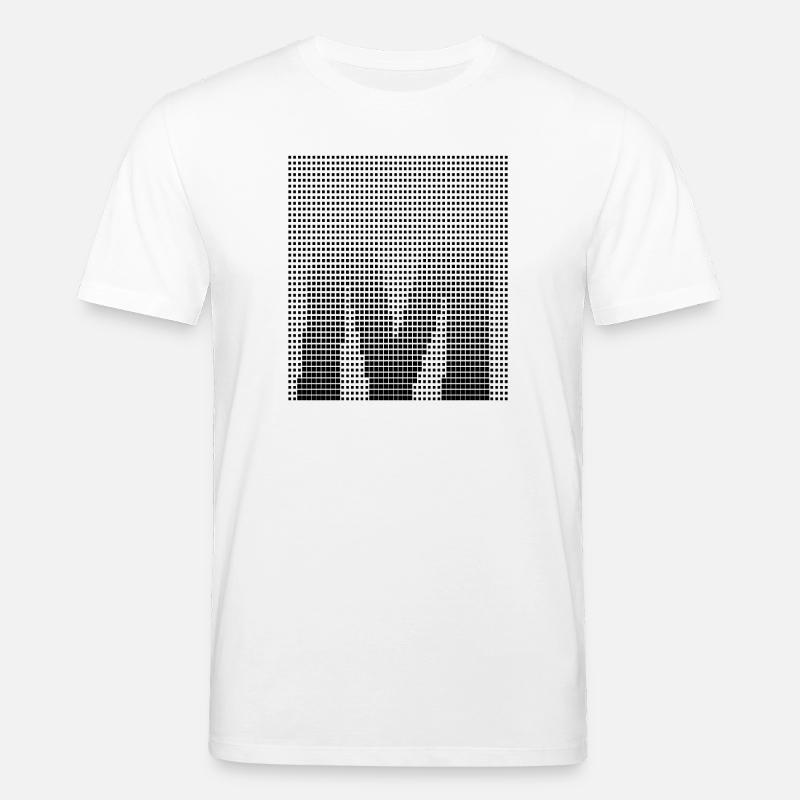 Letter M, Name, der Buchstabe M - Stanley/Stella Unisex Bio-T-Shirt CREATOR  - Weiß