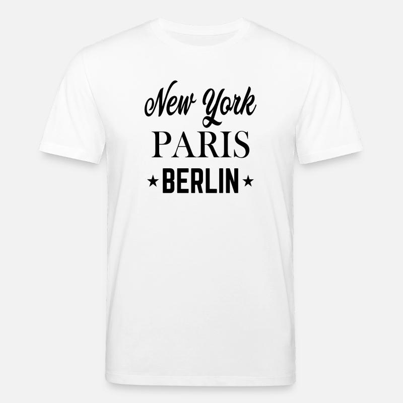 Top Städte der Welt - Stanley/Stella Unisex Bio-T-Shirt CREATOR  - Weiß