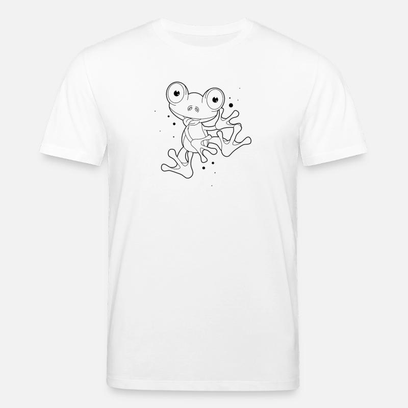 Frosch - T-shirt bio CREATOR Stanley/Stella Unisexe - blanc