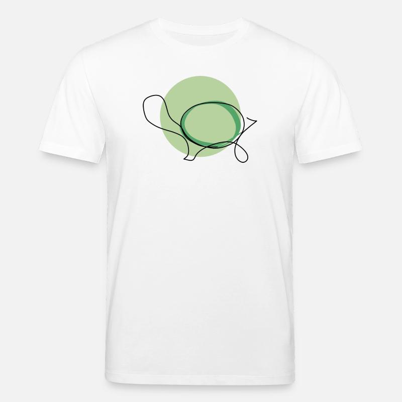 Schildkröte - Stanley/Stella Unisex Bio-T-Shirt CREATOR  - Weiß