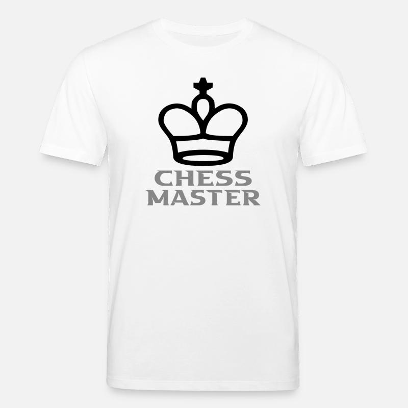 Échecs - T-shirt bio CREATOR Stanley/Stella Unisexe - blanc