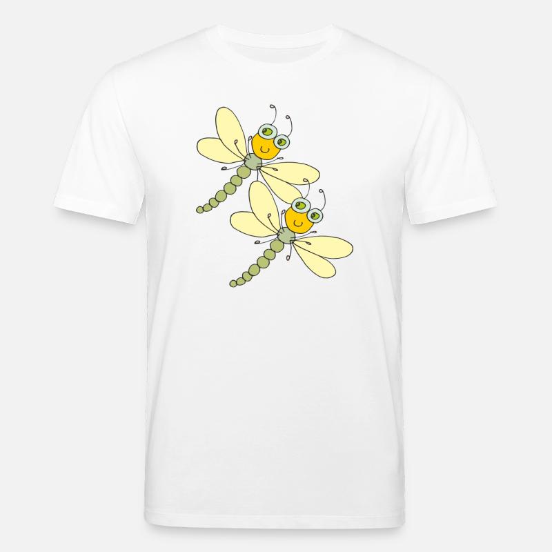 les sœurs libellules - T-shirt bio CREATOR Stanley/Stella Unisexe - blanc