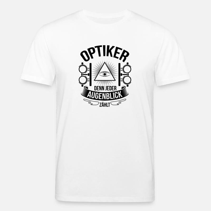 Optiker Geschenkideen - Stanley/Stella Unisex Bio-T-Shirt CREATOR  - Weiß