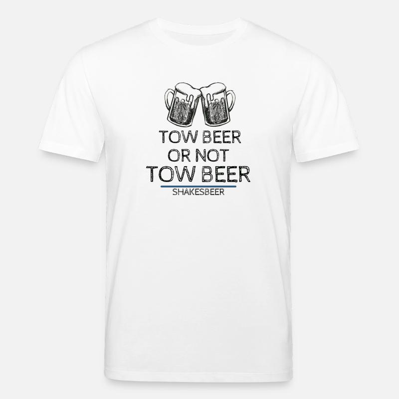 Bier oder nicht Bier - Stanley/Stella Unisex Bio-T-Shirt CREATOR  - Weiß