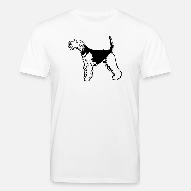 Welsh Terrier - T-shirt bio CREATOR Stanley/Stella Unisexe - blanc