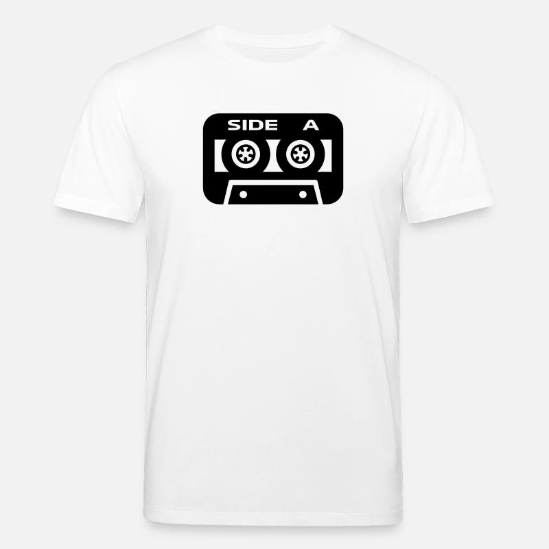 Audio Casette Side A - Stanley/Stella Unisex Bio-T-Shirt CREATOR  - Weiß