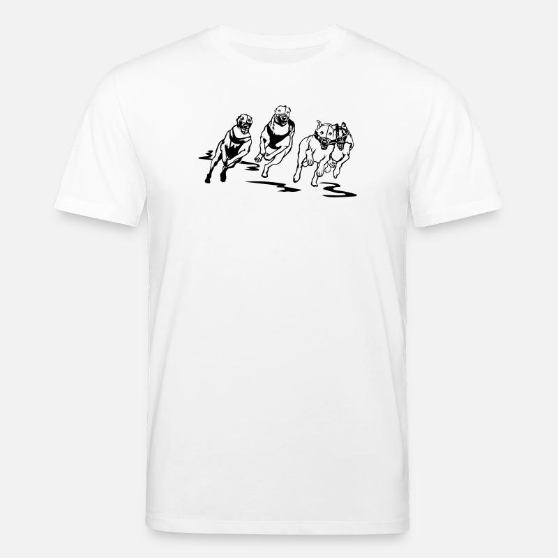 Whippets - Stanley/Stella Unisex Bio-T-Shirt CREATOR  - Weiß