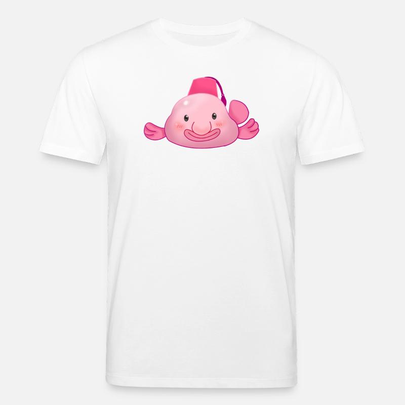 Blobfisch - Stanley/Stella Unisex Bio-T-Shirt CREATOR  - Weiß