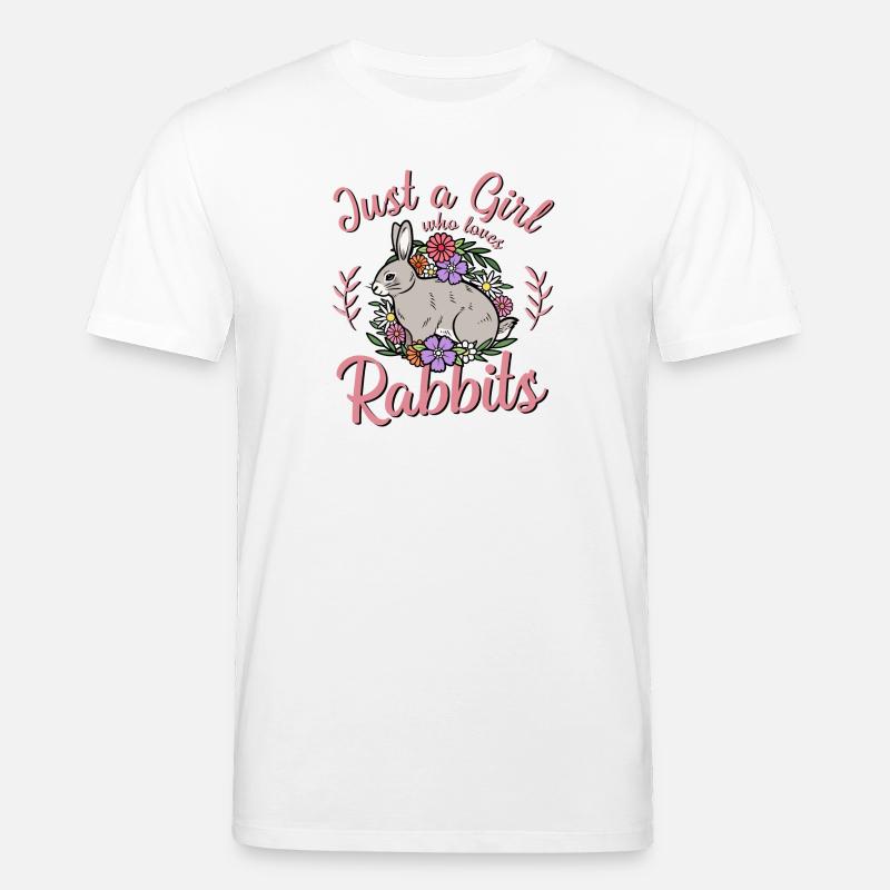 Rabbit Rabbit - Stanley/Stella CREATOR Unisex Organic T-Shirt - white