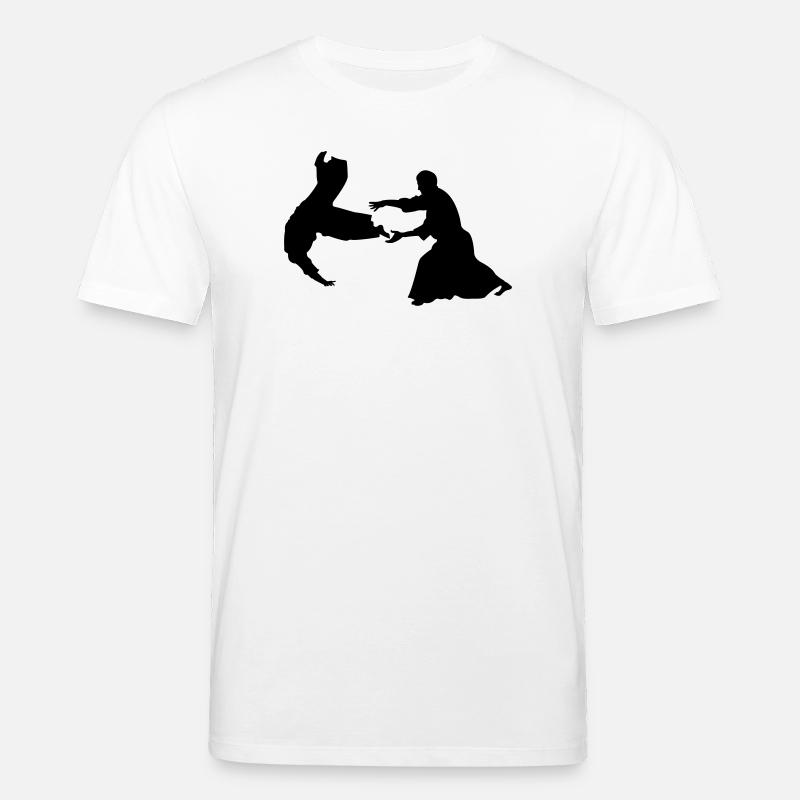 Aikido-Wurf - Stanley/Stella Unisex Bio-T-Shirt CREATOR  - Weiß