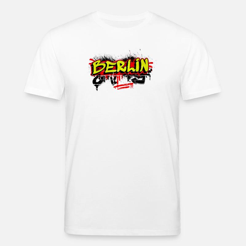 Berlin Graffiti Design - Stanley/Stella Unisex Bio-T-Shirt CREATOR  - Weiß
