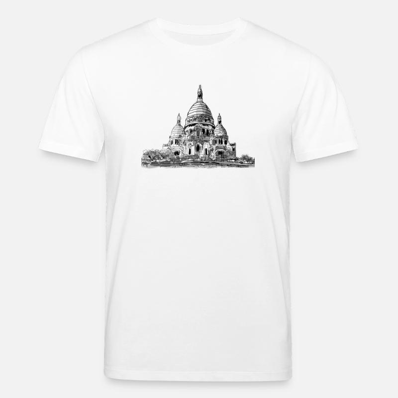 Sacré-Cœur de Montmartre - Stanley/Stella Unisex Bio-T-Shirt CREATOR  - Weiß
