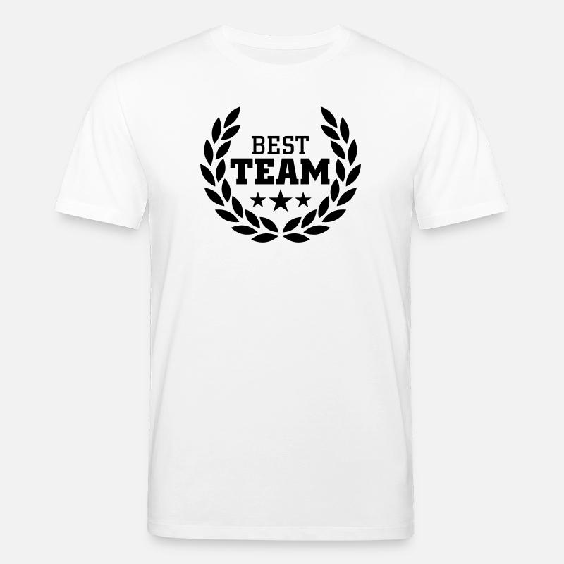 Best Team - Stanley/Stella Unisex Bio-T-Shirt CREATOR  - Weiß