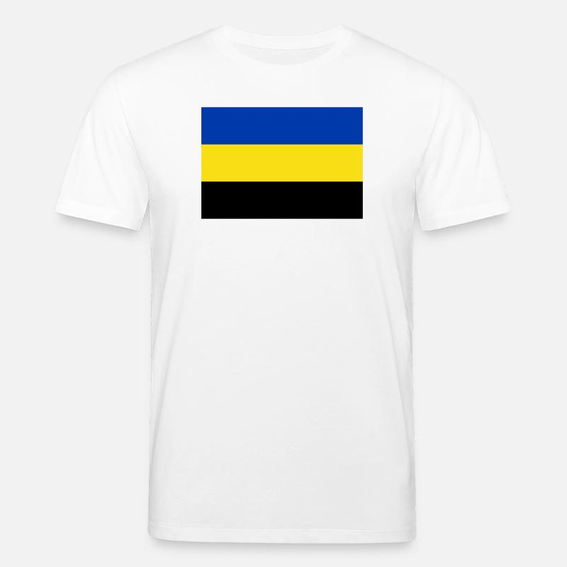 Drapeau de la Gueldre - T-shirt bio CREATOR Stanley/Stella Unisexe - blanc