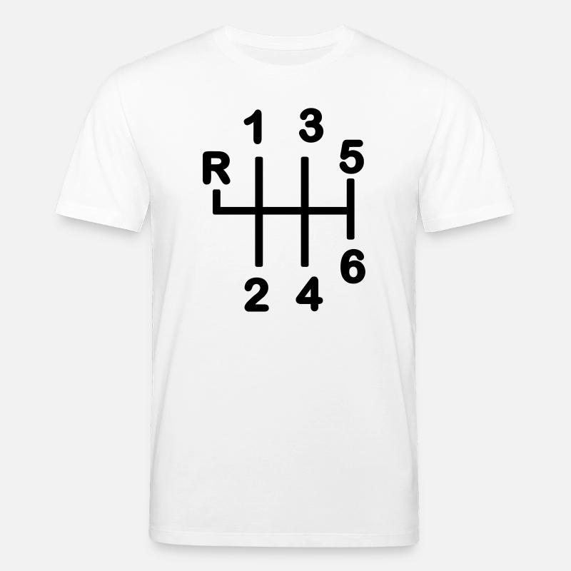 Getriebe 6-Gang-Getriebe - Stanley/Stella Unisex Bio-T-Shirt CREATOR  - Weiß