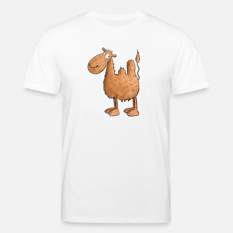 Drolliges Kamel I Tiere - T-shirt bio CREATOR Stanley/Stella Unisexe - blanc