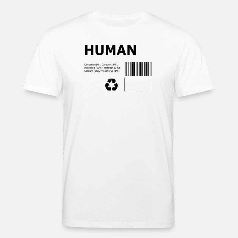 Mensch - Stanley/Stella Unisex Bio-T-Shirt CREATOR  - Weiß