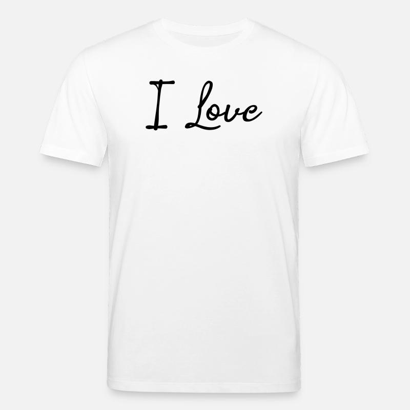 Liberté d’expression Paix Amour Déclaration Émotions - T-shirt bio CREATOR Stanley/Stella Unisexe - blanc