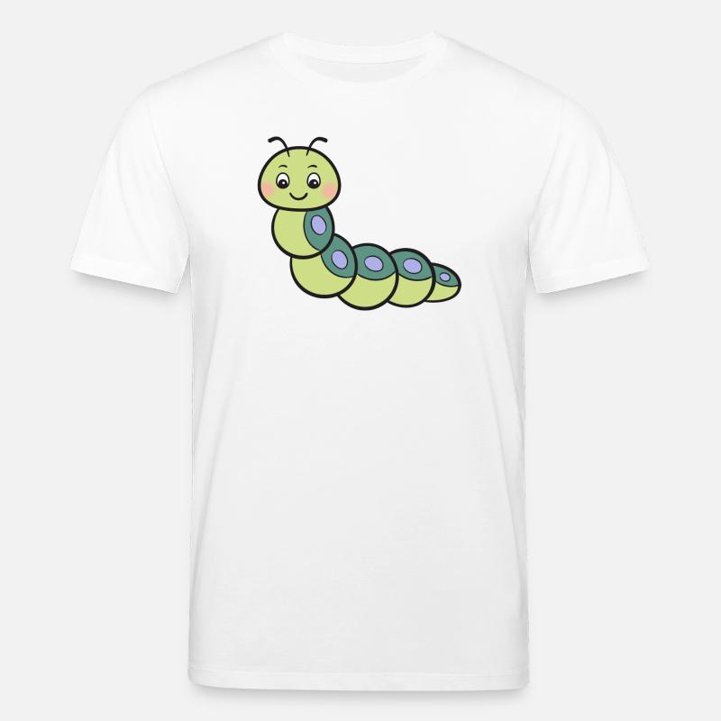 Raupe - Stanley/Stella Unisex Bio-T-Shirt CREATOR  - Weiß