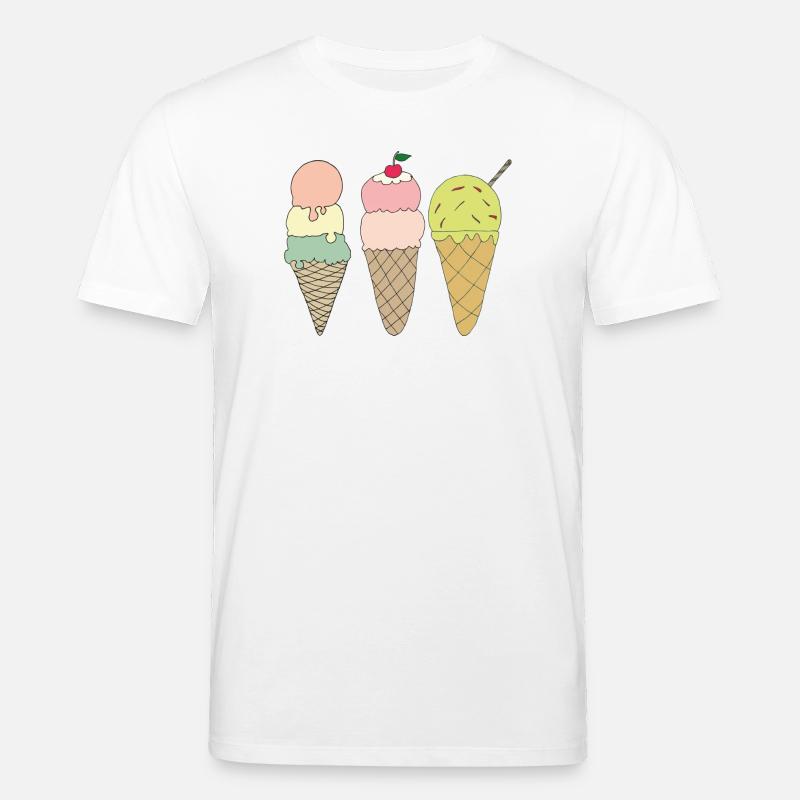 variations de glace - T-shirt bio CREATOR Stanley/Stella Unisexe - blanc