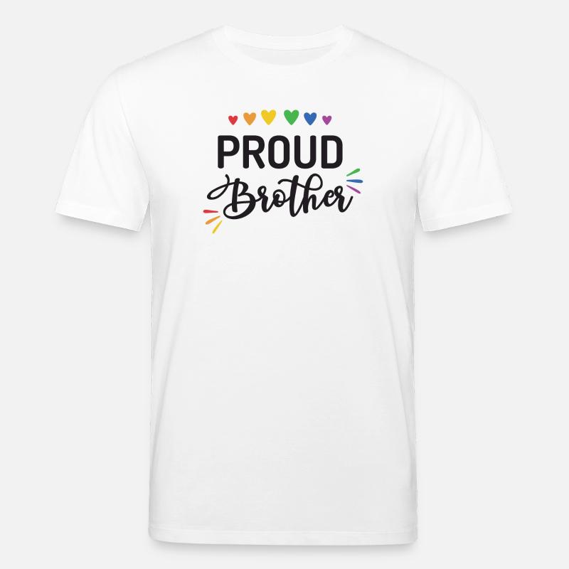 Stolzer Bruder - Stanley/Stella Unisex Bio-T-Shirt CREATOR  - Weiß