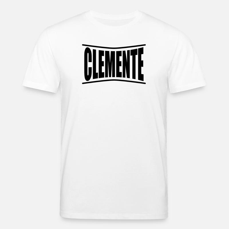 Clemente T-Shirt Geschenkidee - Stanley/Stella Unisex Bio-T-Shirt CREATOR  - Weiß