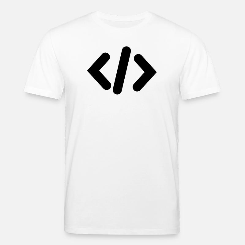 Code du programmeur - T-shirt bio CREATOR Stanley/Stella Unisexe - blanc