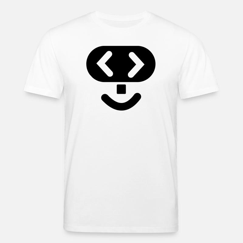Hacker logo 2 - Stanley/Stella CREATOR Unisex Organic T-Shirt - white