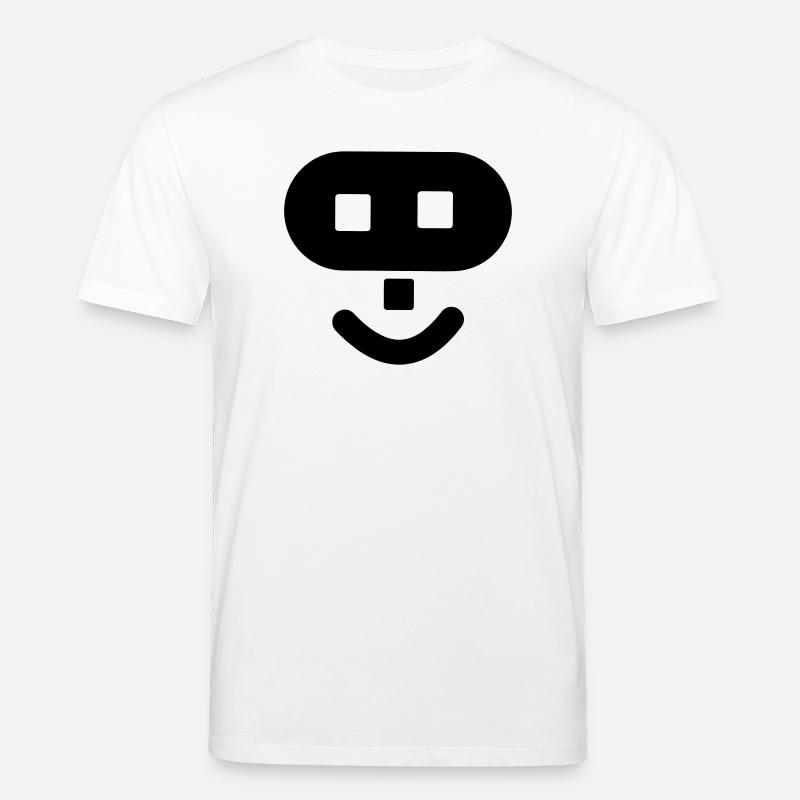 Logo du hacker - T-shirt bio CREATOR Stanley/Stella Unisexe - blanc
