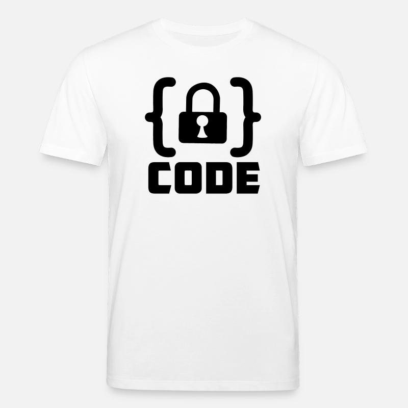 Code mit Sperrprogrammierer - Stanley/Stella Unisex Bio-T-Shirt CREATOR  - Weiß