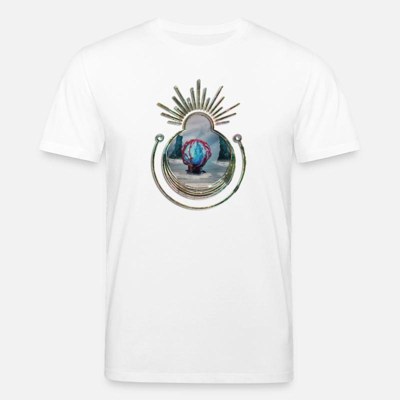 Dans le cocon sur la plage - T-shirt bio CREATOR Stanley/Stella Unisexe - blanc