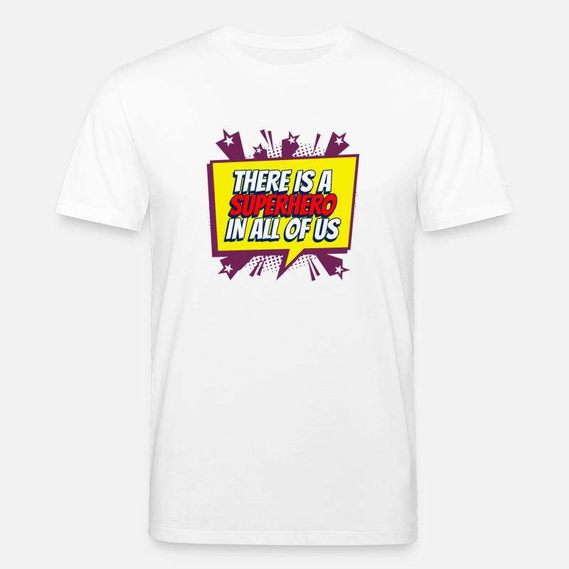 Superheld in uns allen - Stanley/Stella Unisex Bio-T-Shirt CREATOR  - Weiß