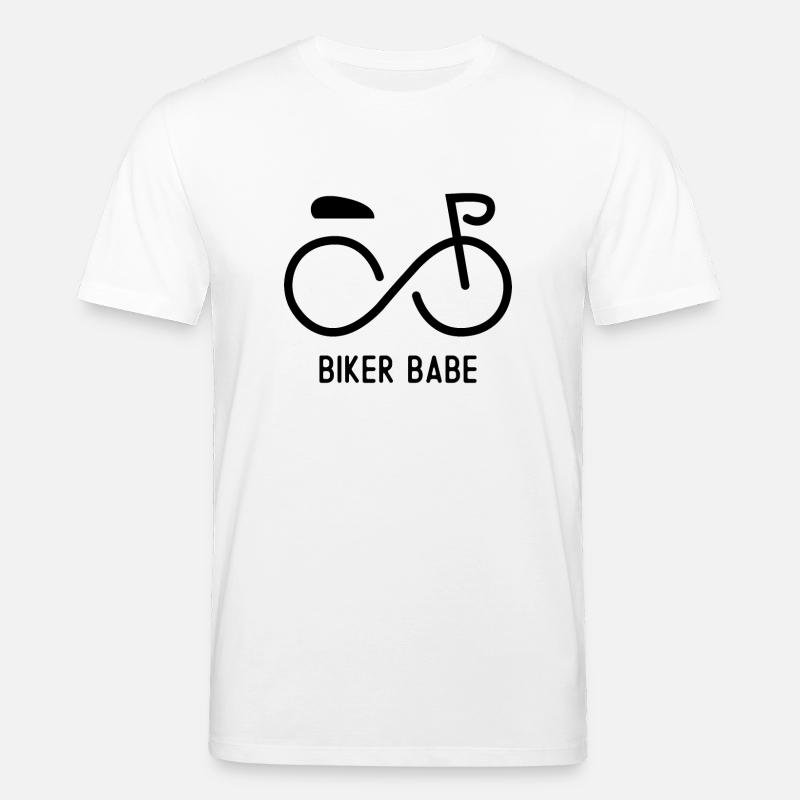 Biker Babe - T-shirt bio CREATOR Stanley/Stella Unisexe - blanc